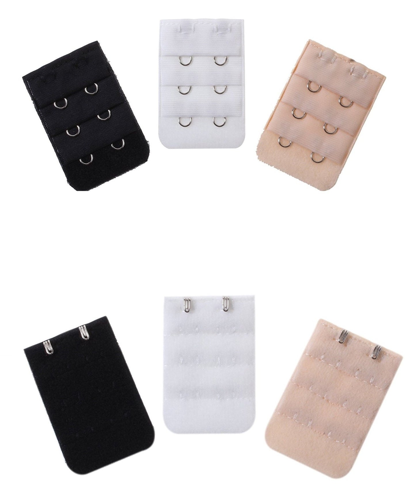 Bra Extenders 2 Hooks Set of 6 Free Shipping!